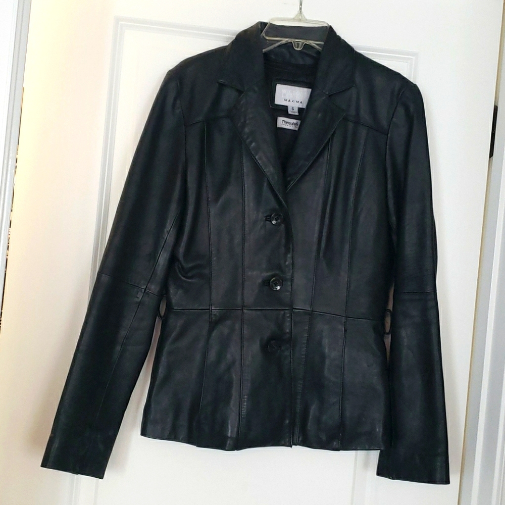 Wilsons Leather Jacket with removable linning